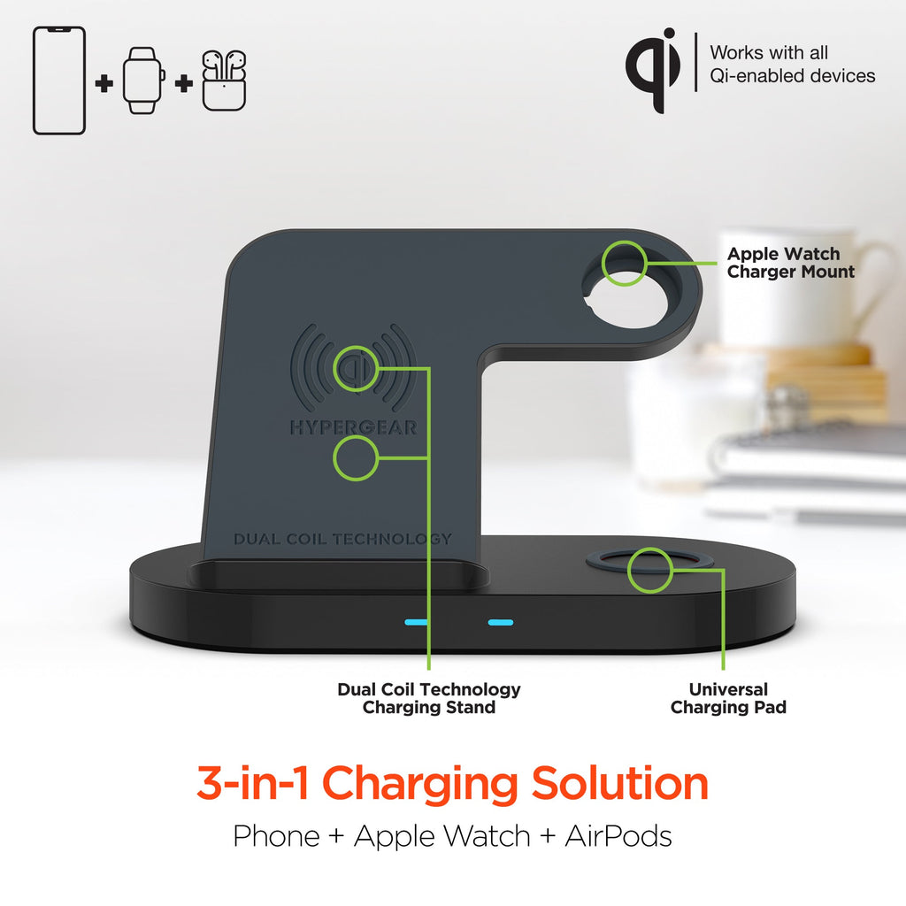 Wireless Charger Dock Side View