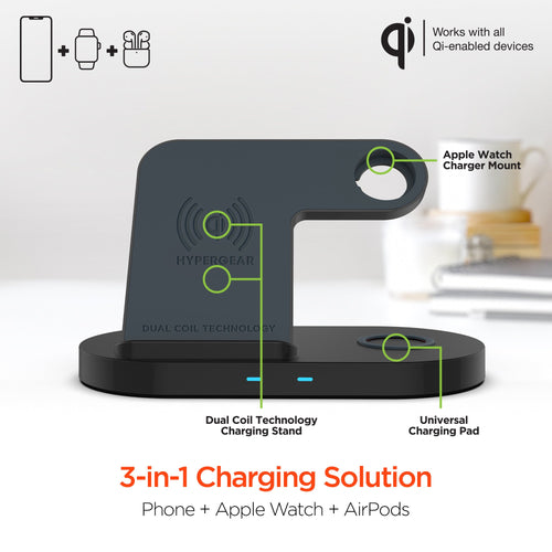 Wireless Charger Dock Side View