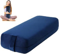 Yoga Bolster — Rectangular, Firm, Removable Cover, 65cm