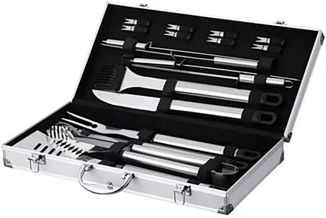 BBQ Grilling Set 18 Piece Stainless