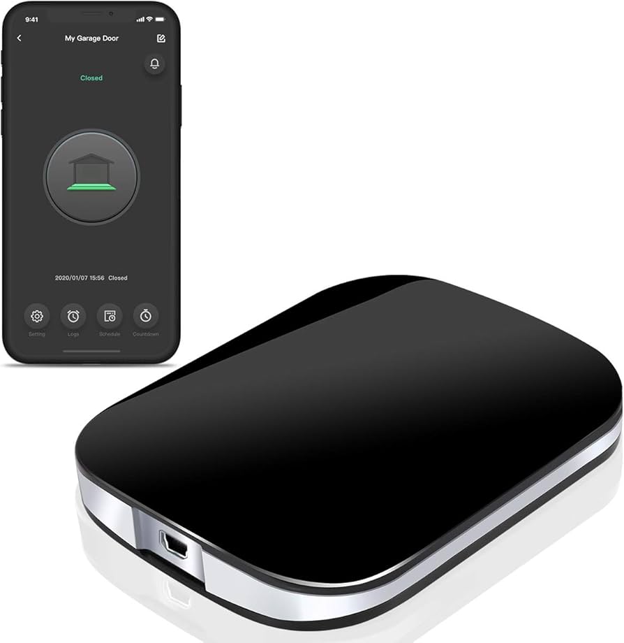 Smart Garage Door Opener - WiFi, Compatible with Alexa/Google