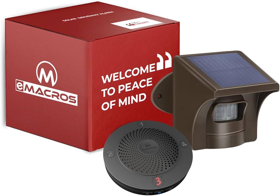 Driveway Alarm Sensor - Wireless, 150m Range, Weather Resistant