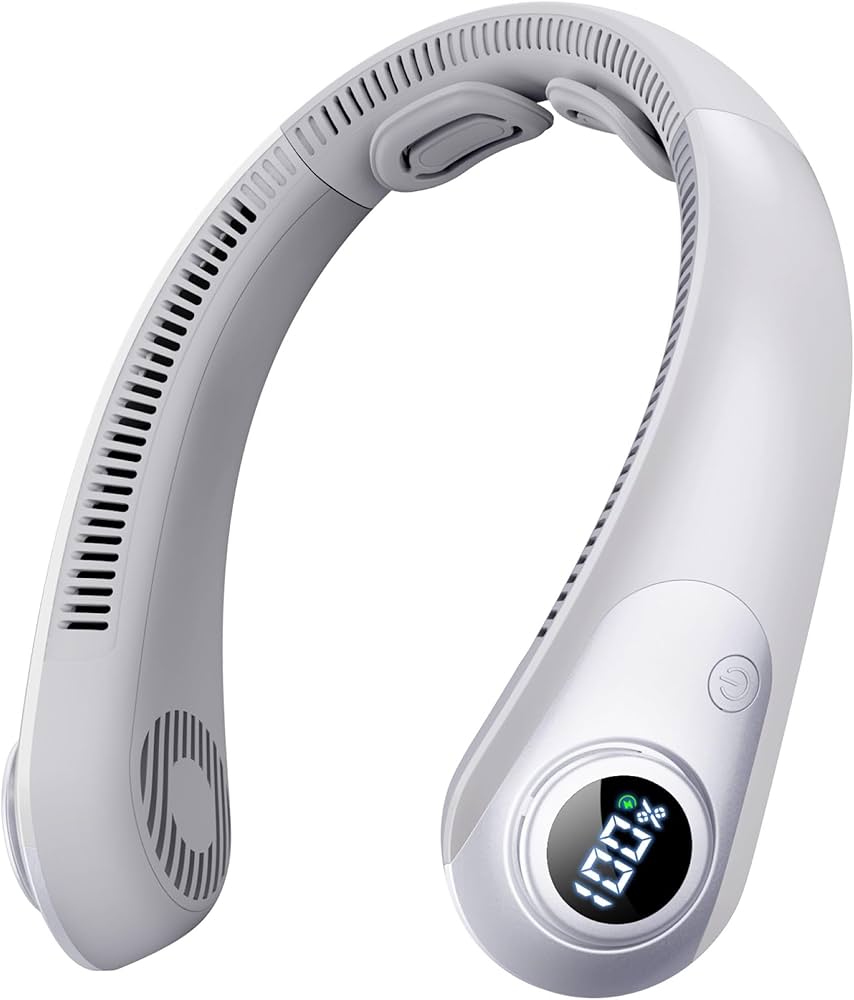 Portable Neck Fan - Bladeless Hands-Free Cooling