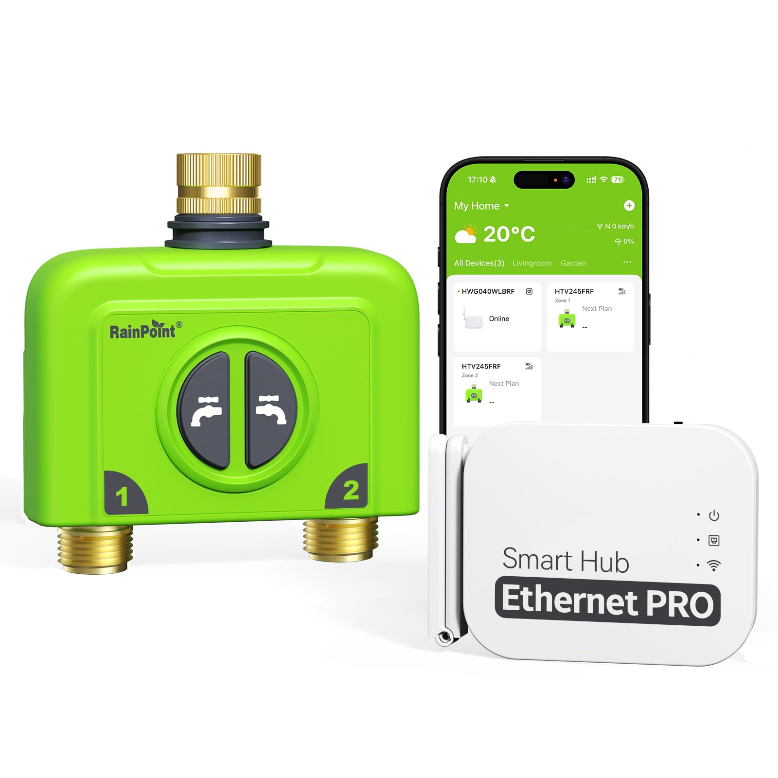 Hose Timer WiFi Smart 2-Zone
