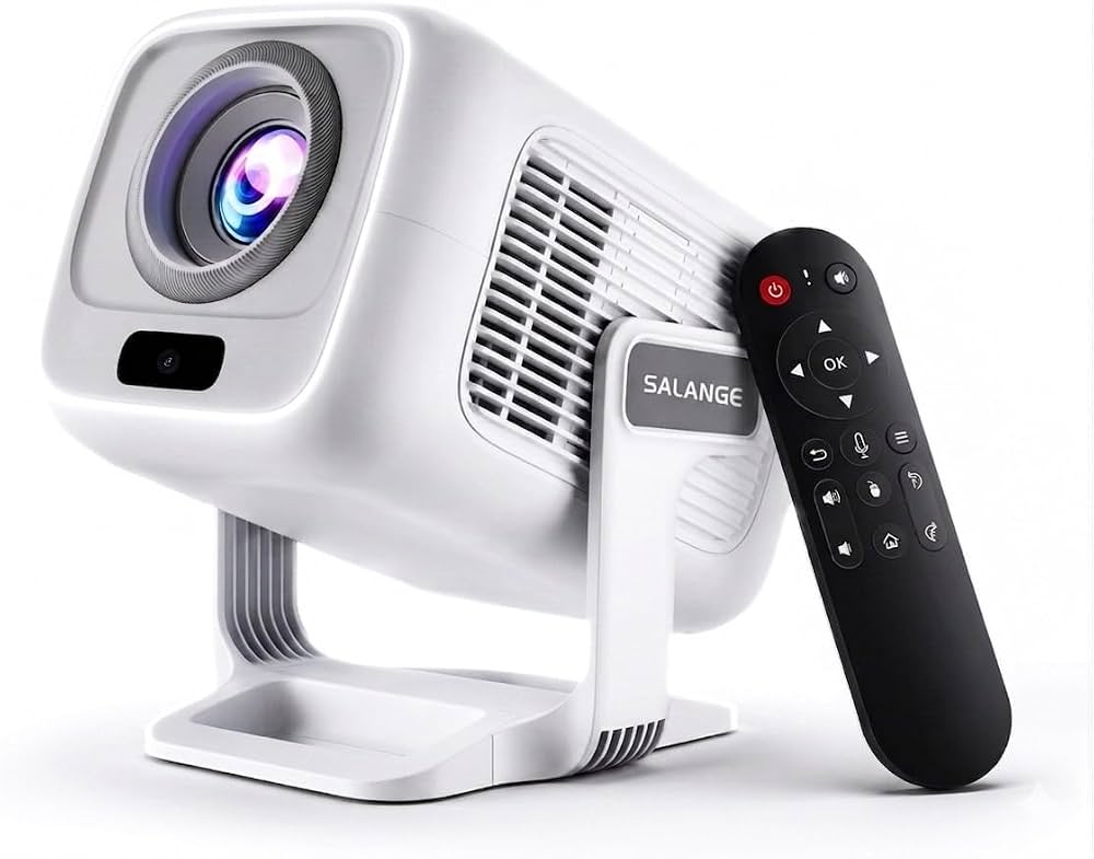 Mini 4K Smart Projector - WiFi & Bluetooth Home Theater