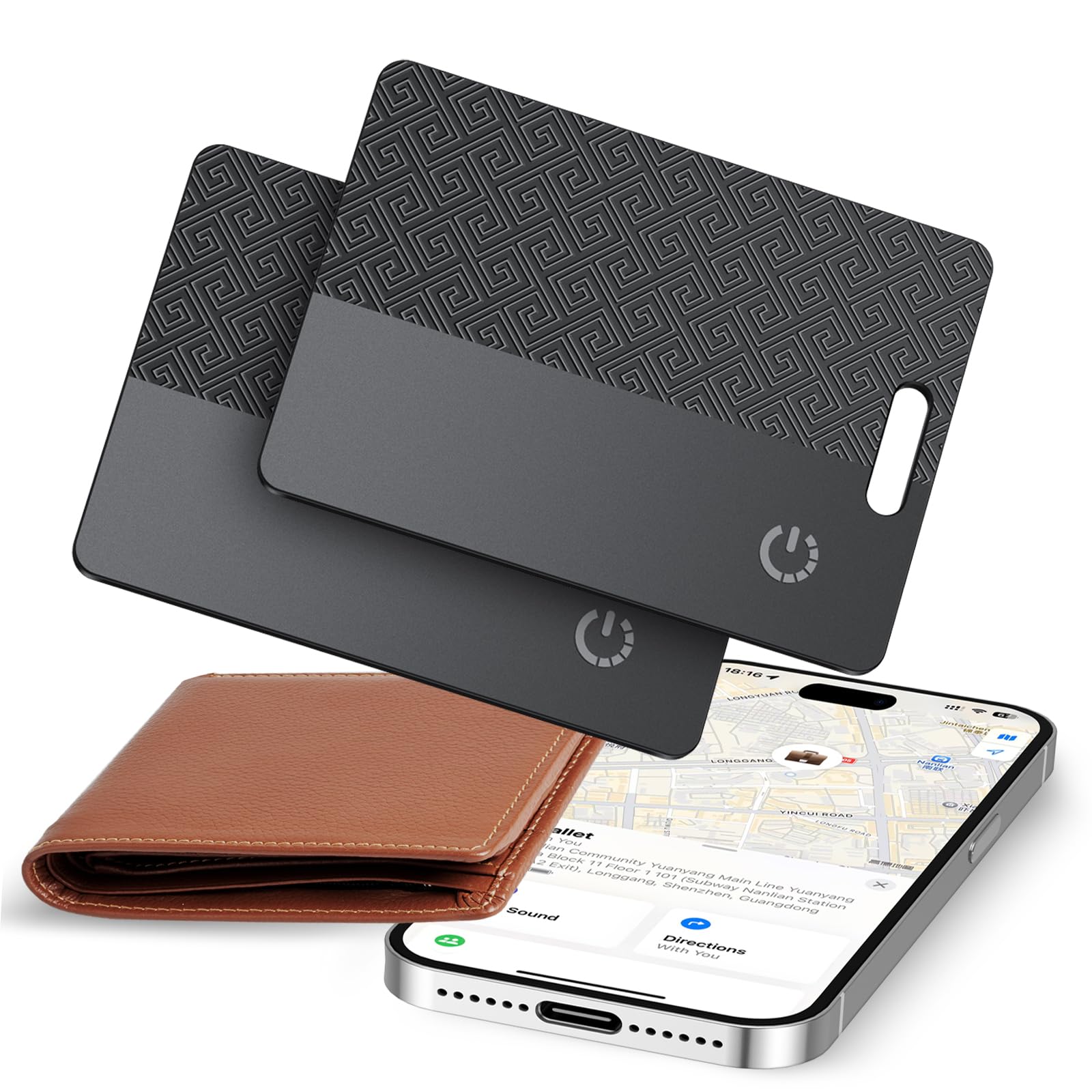 Smart Bluetooth Tracker Card - Never Lose Anything