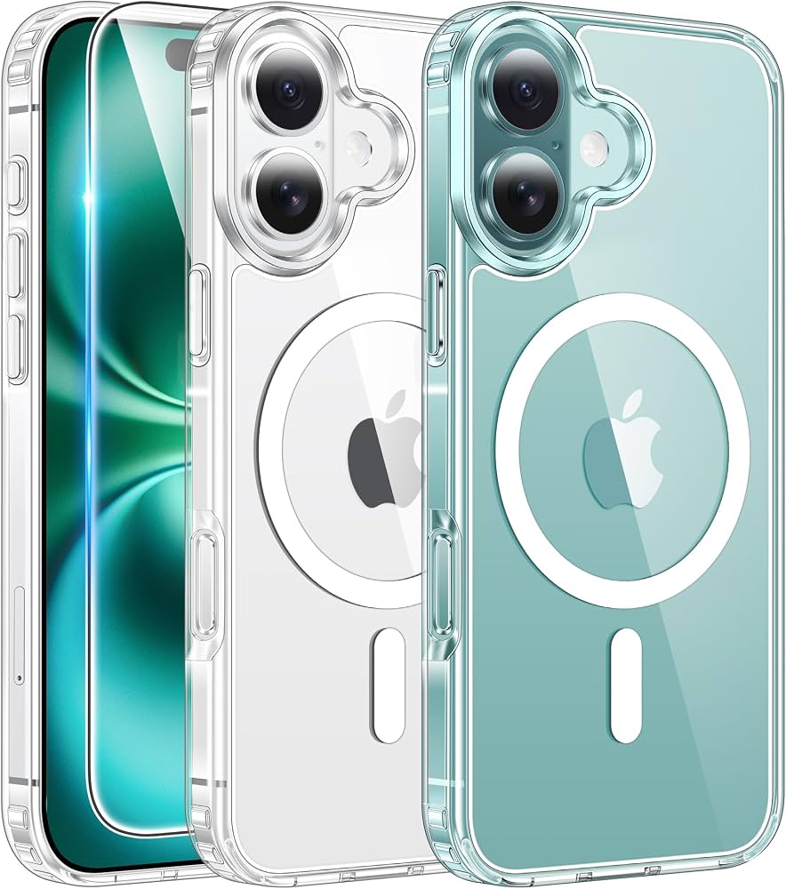 Clear Phone Case MagSafe — Shockproof, Yellowing-Resistant