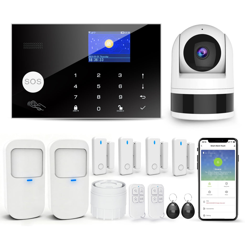 The Home Security Trio - Wireless Security Alarm System