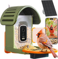 Smart Bird Feeder Camera — AI ID, Solar, WiFi, 1080p