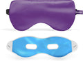 Meditation Eye Pillow — Lavender, Silk, Weighted, Cooling