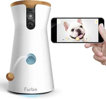 Smart Pet Camera — 1080p, Treat Toss, 2-Way Audio