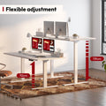 Electric Height-Adjustable Standing Desk - 160x80cm Dual Motor
