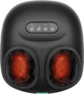 Heated Foot Massager Shiatsu Rolling 3 Levels Remote