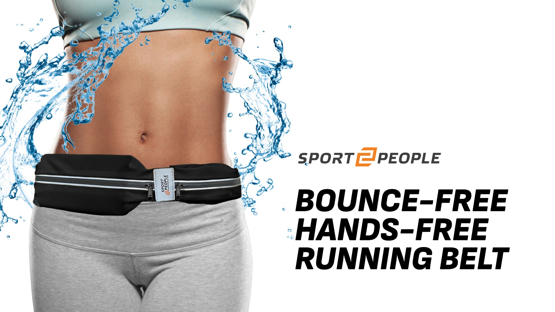 Running Belt Waterproof Bounce-Free