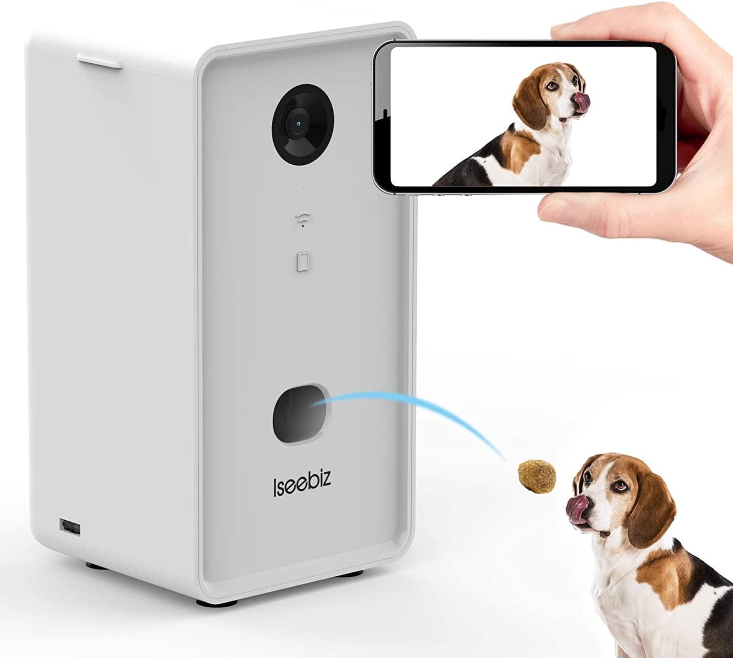 Pet Camera with Treat Dispenser - 1080p, 2-Way Audio, App Control