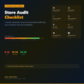 Store Audit Checklist - Find Revenue Leaks