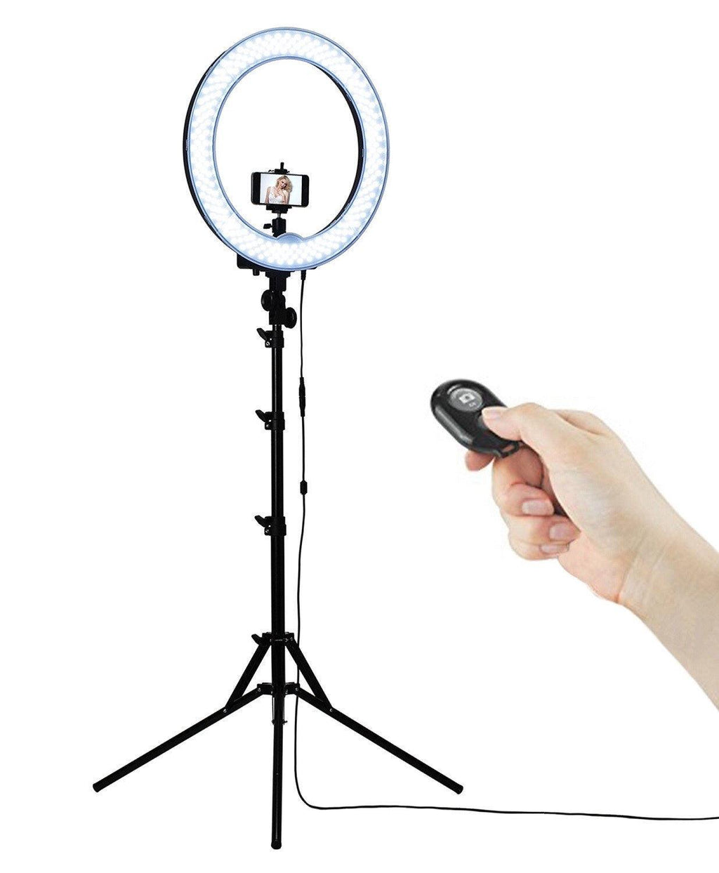 18 inch LED Ring Light Kit with Tripod