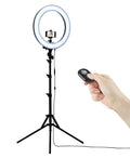 18 inch LED Ring Light Kit with Tripod