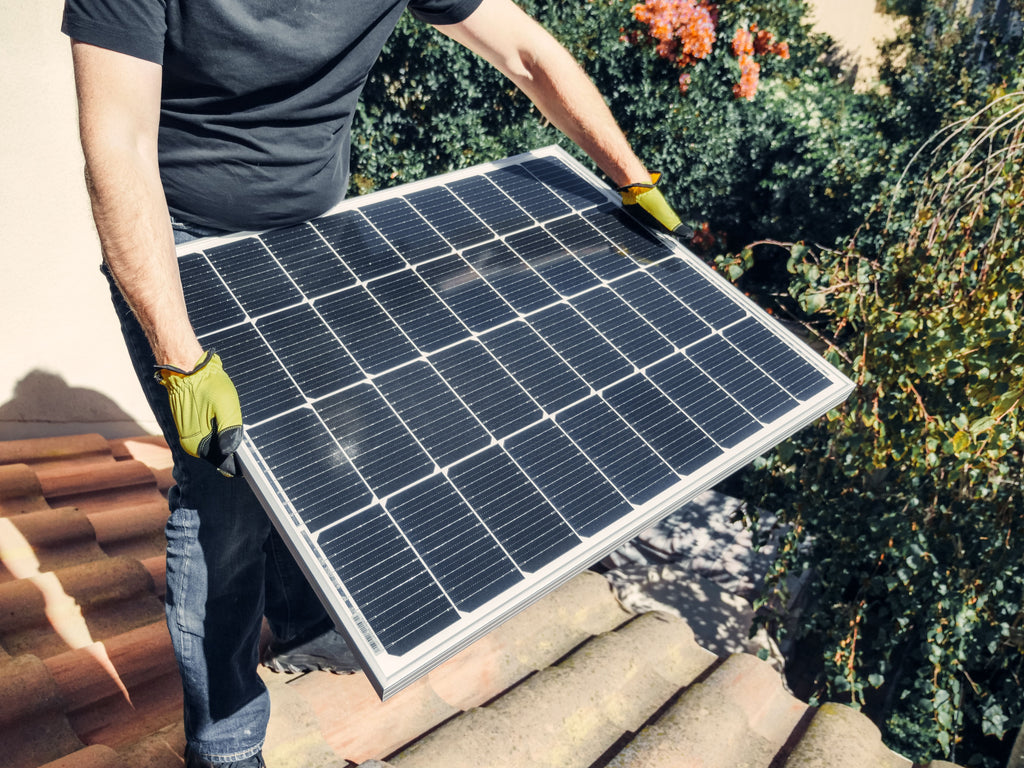 Portable power bank solar charging system
