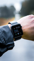 Smart fitness watch health tracking ECG