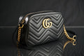 Luxury crocodile leather handbag gold hardware