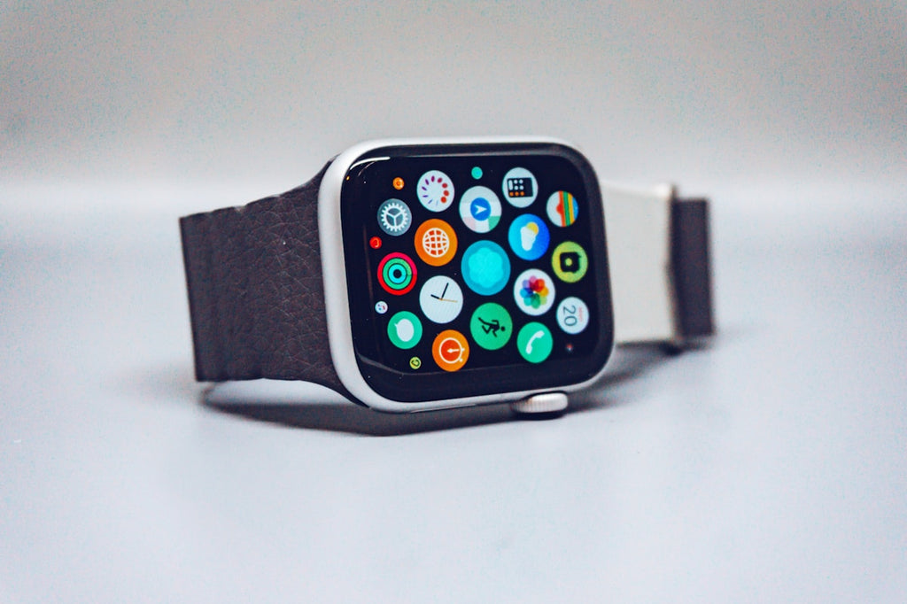 Premium leather watch travel roll open with watches